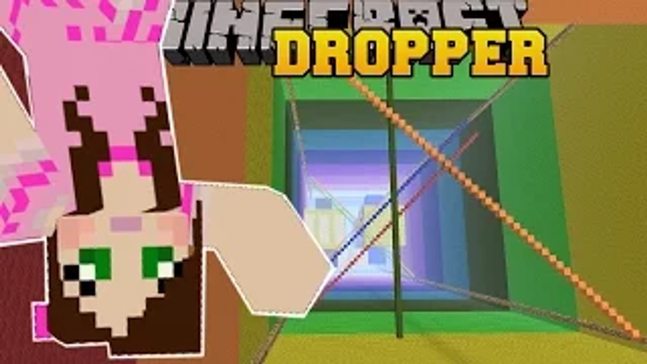PopularMMOs PAT AND JEN Minecraft: RAINBOW MADVENTURE! - LIBRARY DROPPER - Custom Map [4]