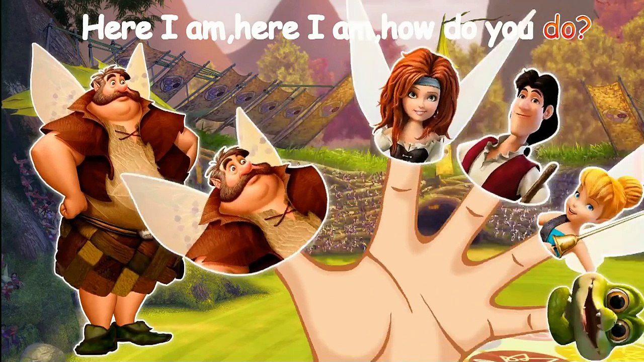 Tinker Bell and the Pirate Fairy Finger Family Nursery Rhymes Lyrics