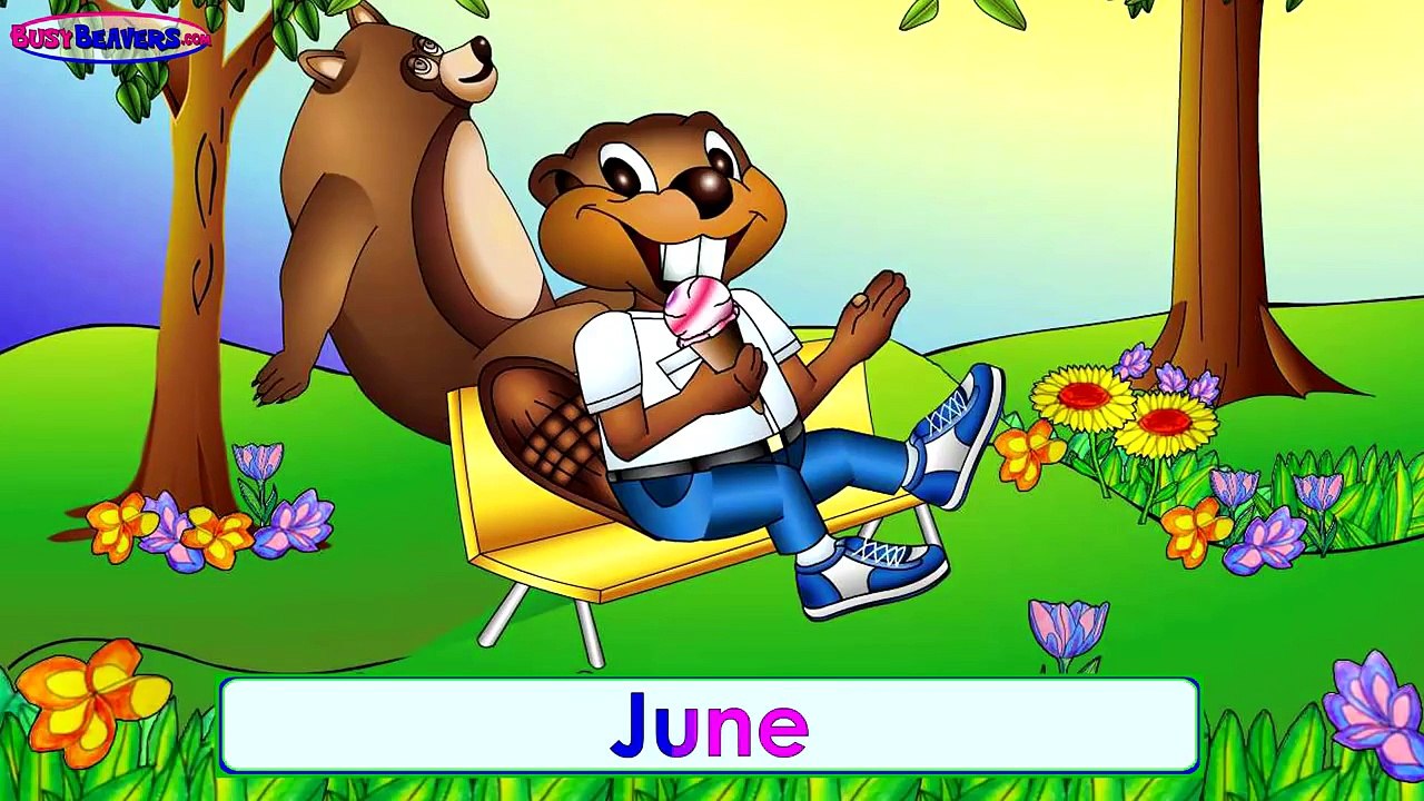 The Calendar Song - (HD) Learn Days of the Week...