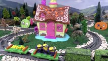 Funny Halloween Prank Minions Play Doh Thomas and Friends with Peppa Pig and Sofia The First