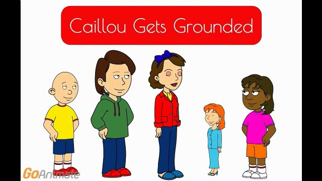 Caillou turns school into Chuck E Cheese/Grounded