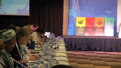 Dünya kadınları "BM kalkınma gündemi" için İstanbul'da