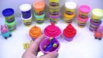 SURPRISE EGGS ICE CREAM play doh kinder surprise peppa pig and cars toys