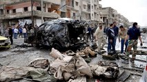 ISIS are blamed for Syria bomb blasts in Homs which kill 119
