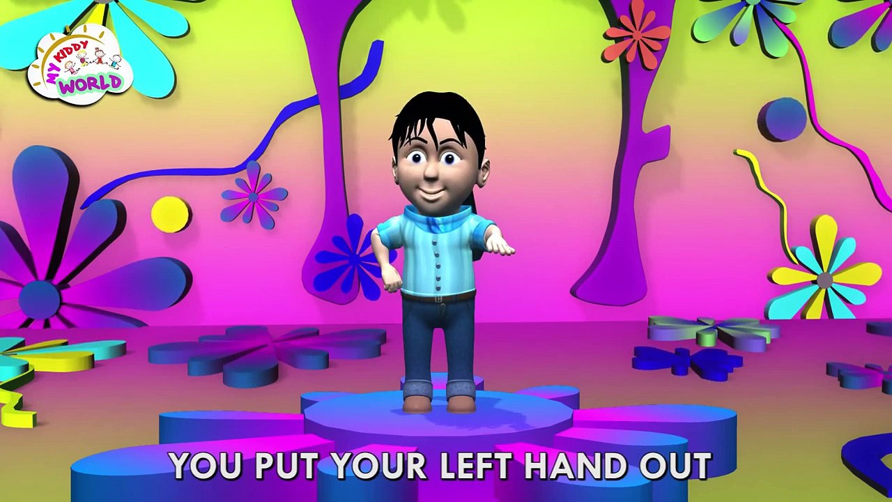 Hokey Pokey Song With Lyrics - Nursery Rhymes For Children