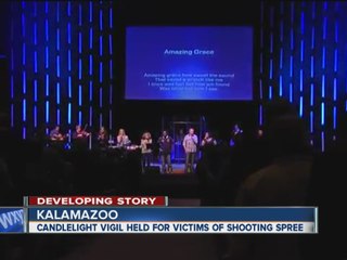 Vigil held for Kalamazoo shooting victims