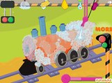 Поезд на автомойке - моем поезд - Игры для детей