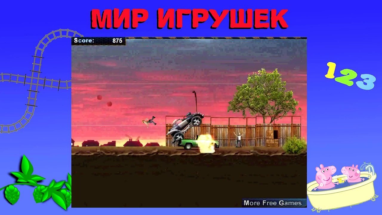 Мультики про Машинки на русском языке все серии подряд - Игра про Тачки!