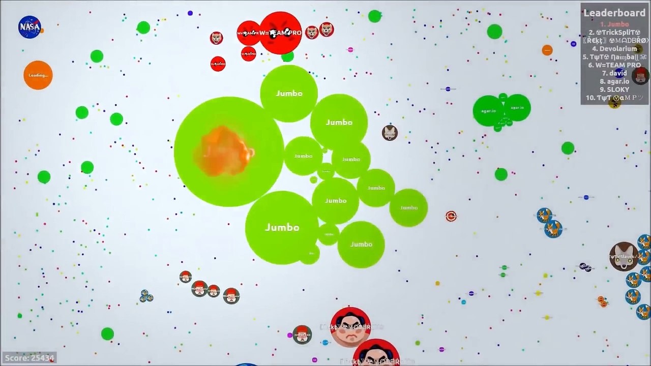 INTENSE AGARIO GAMEPLAY (Solo Agar.io Gameplay )