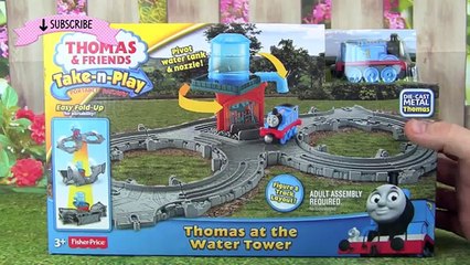 Thomas & Friends Take N Play Thomas At The Water Tower!  NEW 2016 Thomas & Friends Train Set