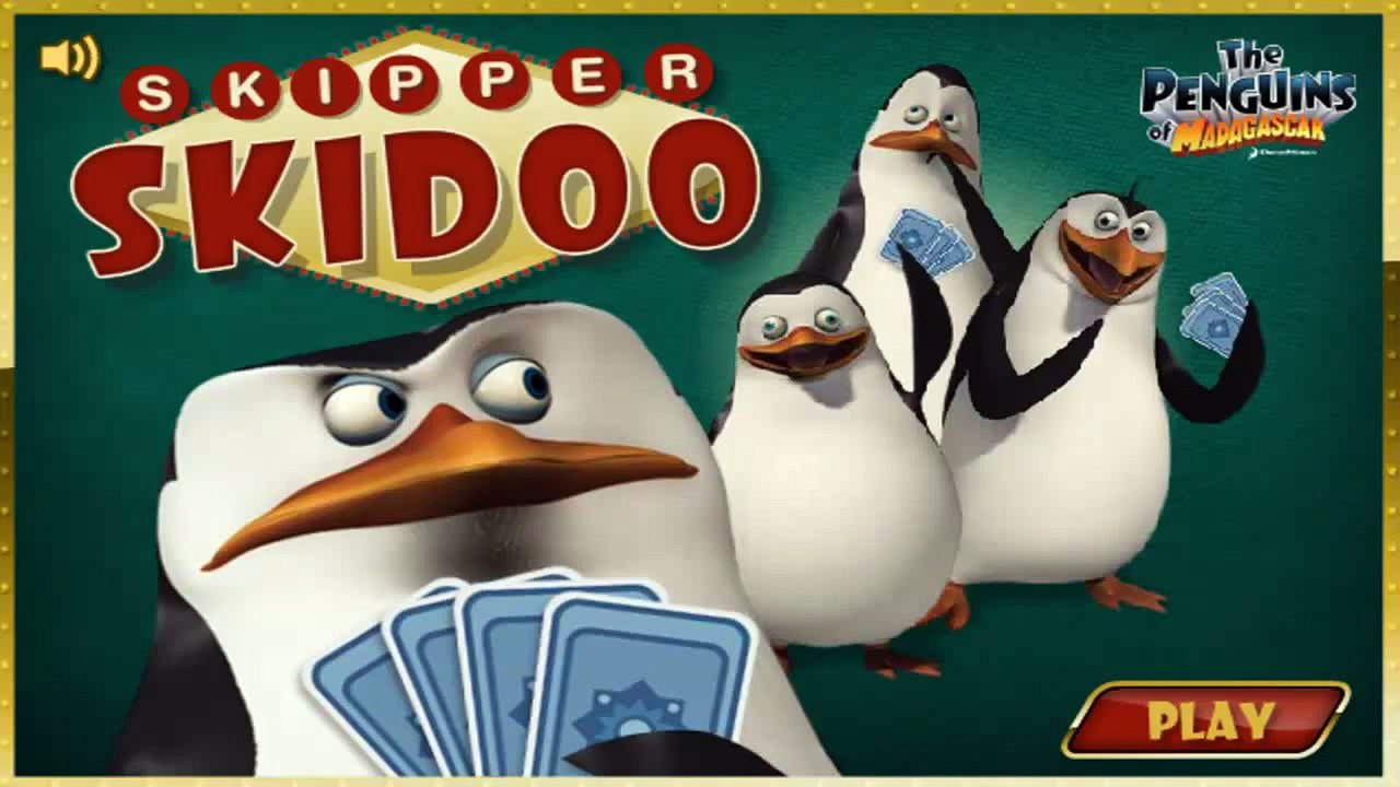 Пингвины из Мадагаскара 2014 - Игра в Карты / The Penguins of Madagascar - Skipper Skidoo