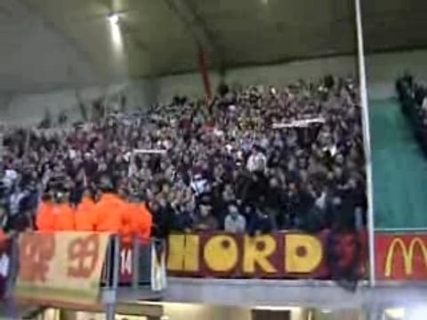 Nancy - Metz Ambiance du kop messin