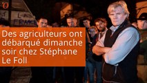 Exaspéré, Stéphane Le Foll répond à des agriculteurs venus manifester chez lui