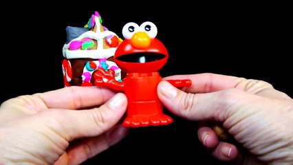 Sesame Street Elmo Play Doh Gingerbread Girl Princess Play Dough Tutorial Elmos Lego Duplo DIY