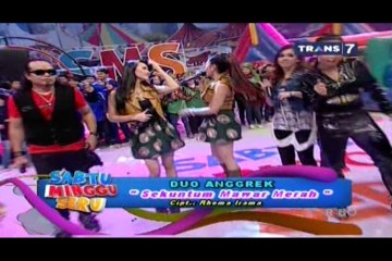 DUO ANGGREK [Sekumtum Mawar Merah] Live Sabtu Minggu Seru SMS TRANS 7 (15-03-2014)