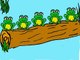 Five Little Speckled Frogs | Nursery Rhymes