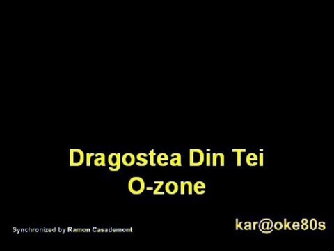 karaoke Dragostea Din Tei