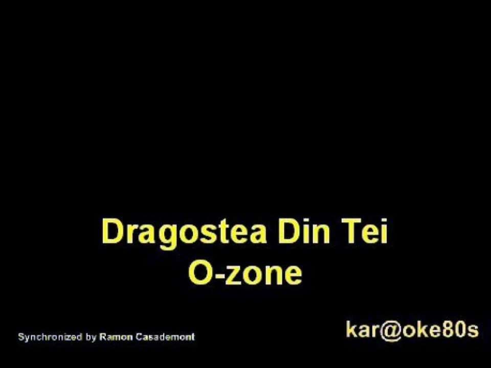 karaoke Dragostea Din Tei