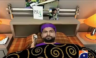 Ahmed Shehzad Cartoon | Highlights of PSL 2016