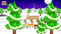 Finger Family Epic Battles Crazy Reindeer Vs Wolf | Finger Family Nursery Rhymes for Children