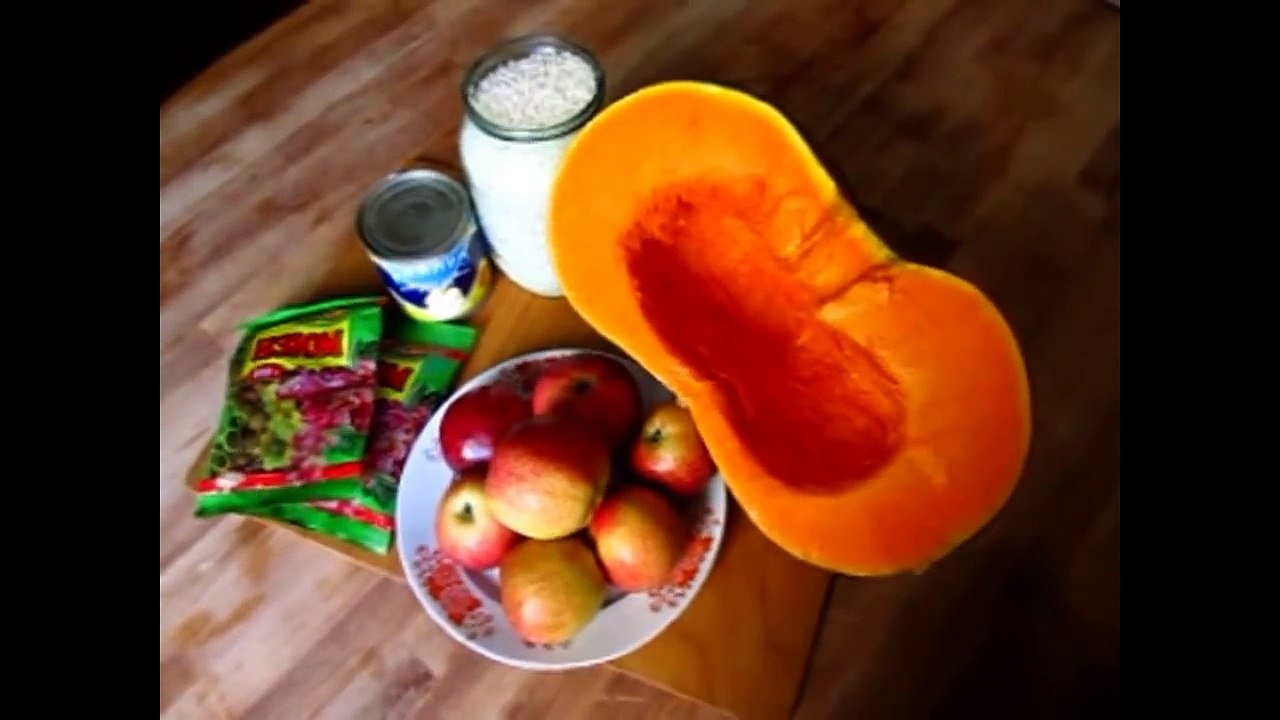 Как сварить кашу из тыквы
