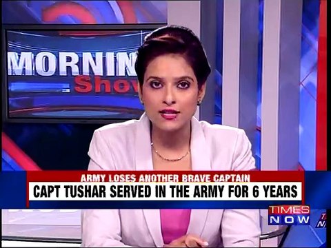 26 Year Old Captain Tushar Mahajan Martyred In Pampore Encounter