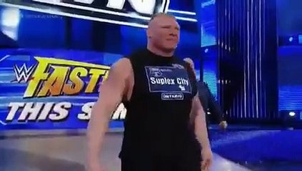 Download Video: W.W.ENTERTAINMENT Brock Lesnar Attacks Dean Ambrose , Roman Reigns WWE Smackdown - WRESTLE MANIA