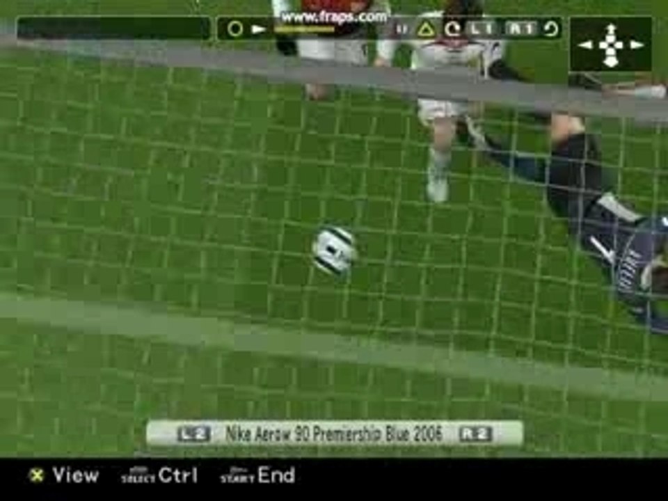 Henry goal from corner pes6