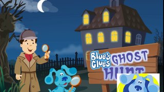 Find Blues Ghost Friends Hidden in the House! Blues Clues Cartoon Video Gameplay