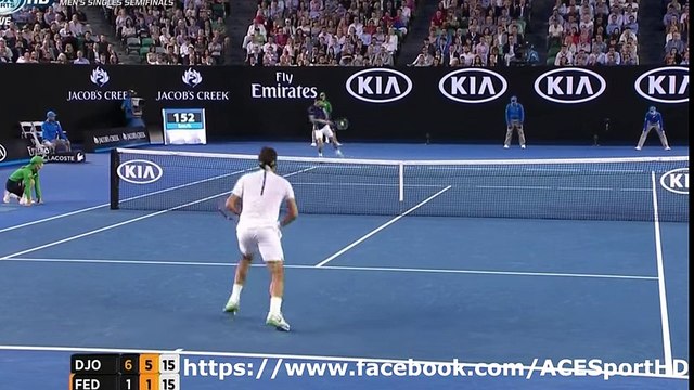 Australian open 2016: Roger Federer vs Novak Djokovic 2016_01_28 SEMI FINAL tennis highlights