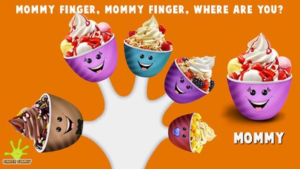 Frozen Yogurt Finger Family Collection | Top 10 Finger Family Collection | Finger Family Songs