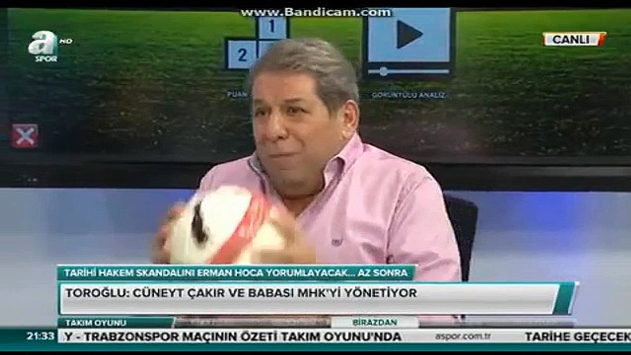 Erman Toroğlu'dan Sabri taklidi!