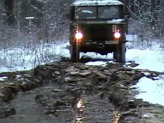 Зимняя езда на ГАЗ66