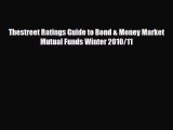 [PDF] Thestreet Ratings Guide to Bond & Money Market Mutual Funds Winter 2010/11 Read Full