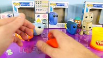Play-Doh Disney Finding Nemo Full Pop Set How To Make Playdoh Nemo Mystery Mini Kinder Surprise Egg