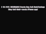 [PDF] 2-10-2015  INSURANCE Stocks Buy-Sell-Hold Ratings (Buy-Sell-Hold stocks iPhone app) Read