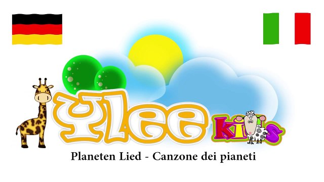Planeten Lied Canzone dei pianeti / Zweisprachiges Kinderlied /Deutsch Italienisch