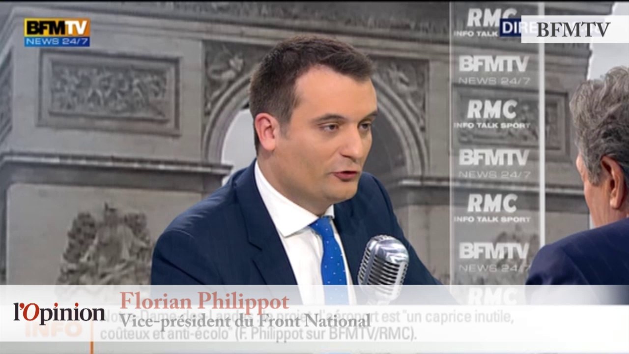 Réforme du travail - Florian Philippot (FN) : « Un choc de précarisation »