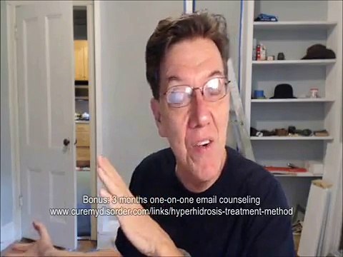 How to cure excessive head and face sweating hyperhidrosis in 4 steps