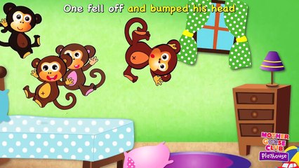 Five Little Monkeys Jumping on the Bed - Mother Goose Club Nursery Rhymes