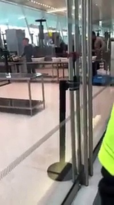 Bilawal Bhutto on airport