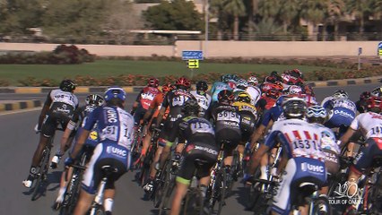 Last 2km - Stage 5 - 2016 Tour of Oman