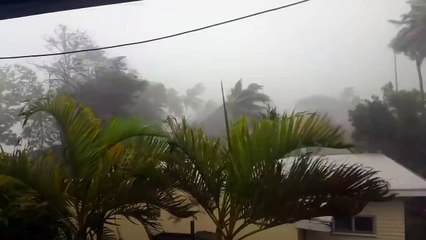 Tropical Cyclone Winston conditions in Taveuni, Fiji - 20 02 2016