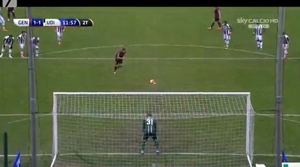 Alessio Cerci Goal - Genoa 1 - 1 Udinese - 21-02-2016