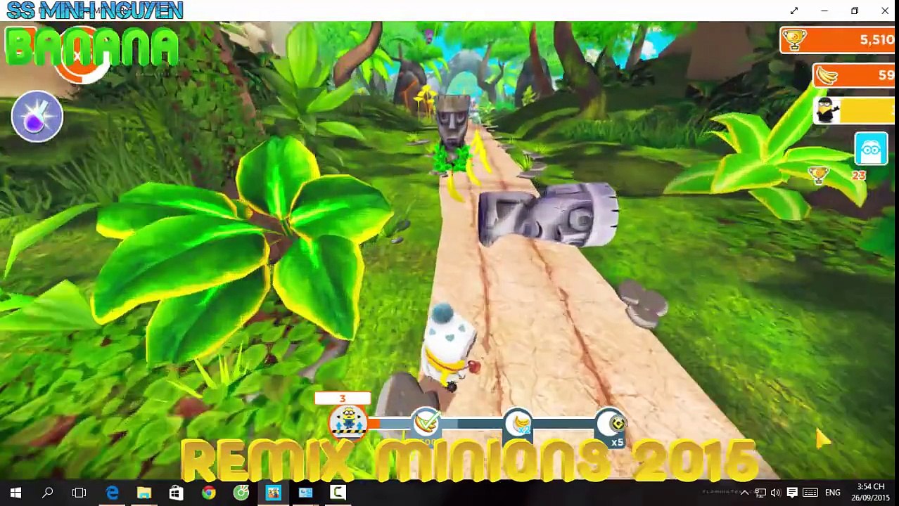 Minions Banana Song Remix♫New Electro House♫ Despicable Me: Minion Rush 2015