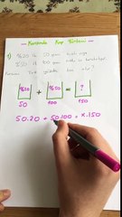 Karışım Problemleri Pratik Çözüm Yöntemi-#YILMAZHOCAYLA#