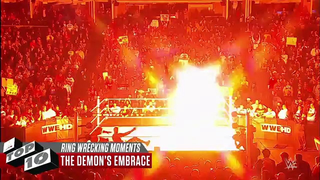 Ring Wrecking Moments  WWE Top 10