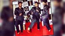 Arjun Kapoor Wearing High Heel Red SANDAL @ Zine Cine Awards 2016