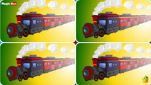 Chuk Chuk Rail Gadi - Hindi Animated/Cartoon Nursery Rhymes For Kids