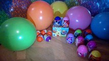17 Cool Surprise Easter Eggs - Hello kitty Disney Sponge bob Barbie Spiderman Kinder Surprise!